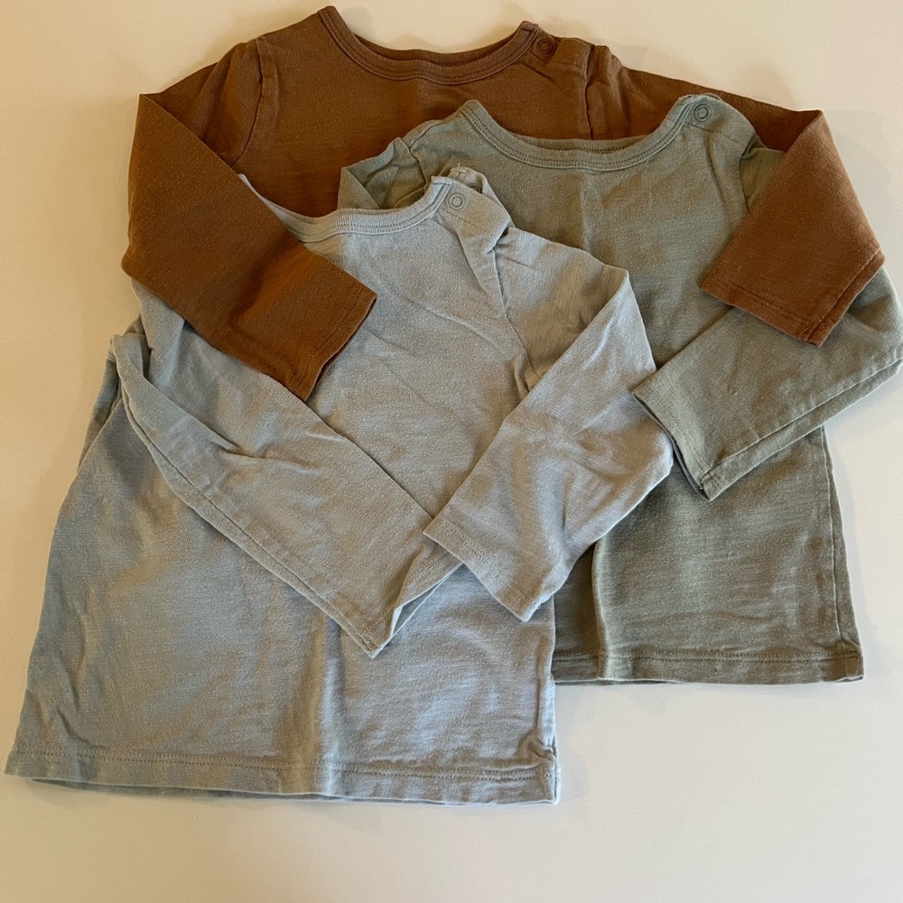 Little Co 18mo long sleeve shirts(3)